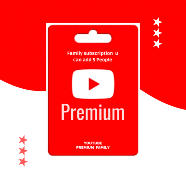 Buy YouTube Premium Family Plan Cheap price
